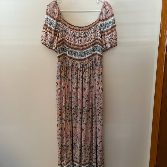 USED} Jodlfl Maxi Dress, Floral Print / Size L (10-12 based on JODIFL SIZE CHART - Picture 1 of 10